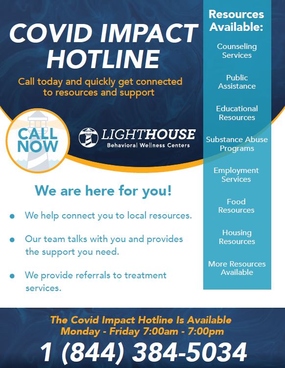 Covid Impact Hotline 1-844-384-5034